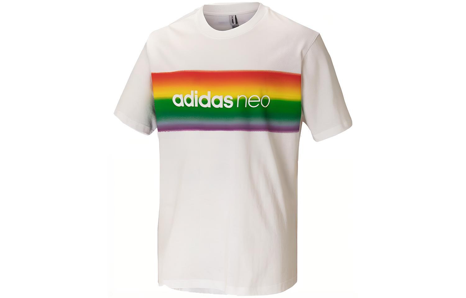 Adidas Neo T Shirt Unisex White H65030 M