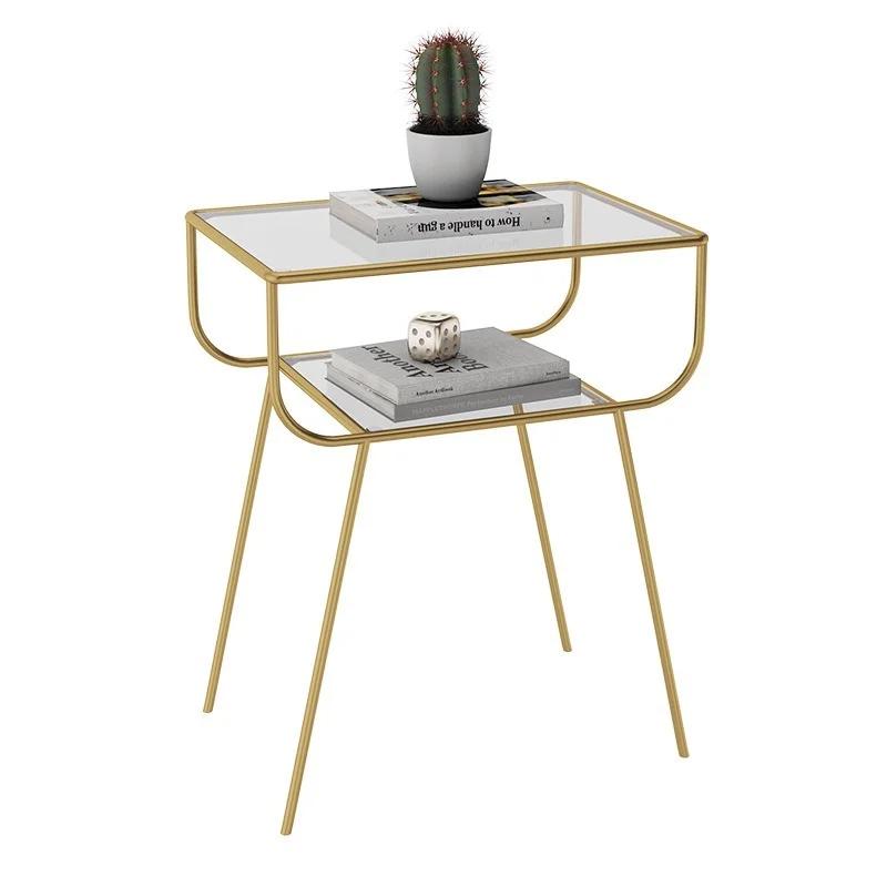 Nightstands Modern Bedside Table Bedroom Furniture Iron Side Table Nordicsofa Corner Storage Cabinet Small Table Bedside Cabinet