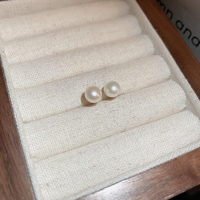 Klassisch-elegante Imitationsperlen-Ohrringe für Damen, Ohrstecker, hochwertige Ohrringe für Damen, Schmuck am Ohr, Kugel-Ohrstecker-Set, Hochzeitsschmuck