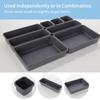 Creative Desk Organizer Desktop Storage Box Multi Functional Drawer Organizer for Office Desk Kitchen Bathroom Makeup