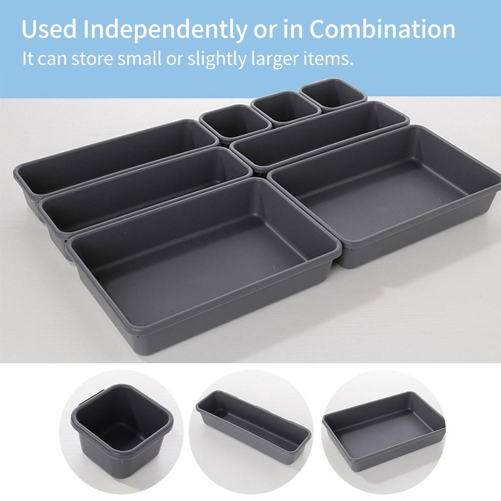 Creative Desk Organizer Desktop Storage Box Multi Functional Drawer Organizer for Office Desk Kitchen Bathroom Makeup