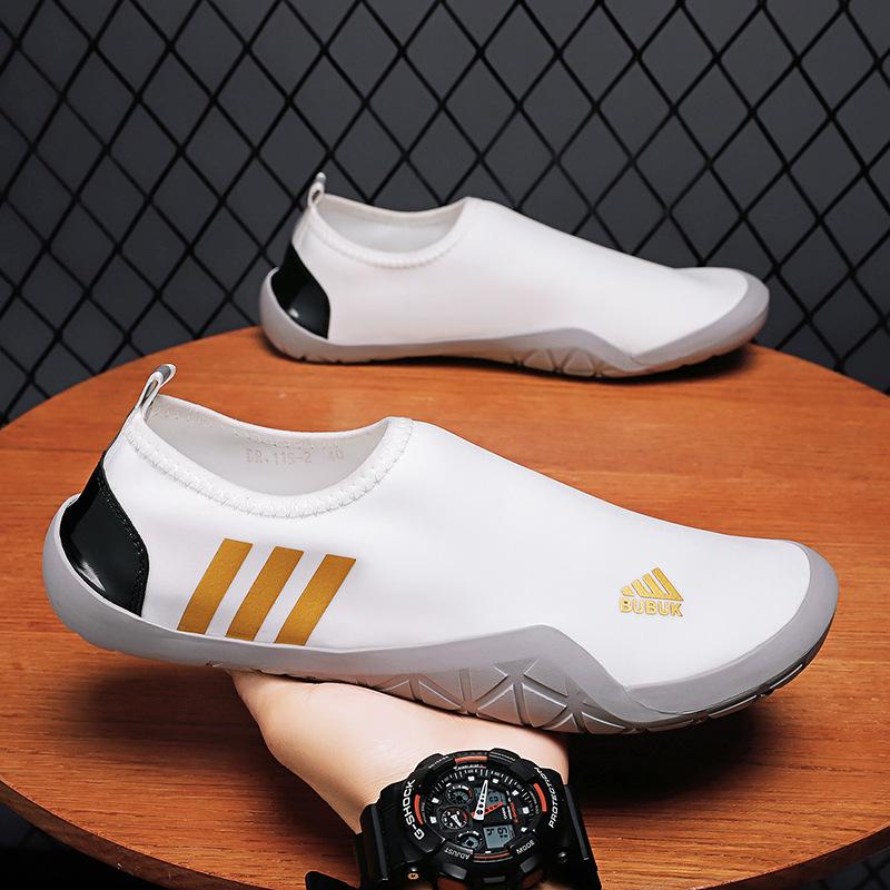 Shoes Men'S Men'S Men'S Canvas Men'S Shoes Summer Breathable One Pedal Little White Cloth Shoes Casual Trendy Shoes