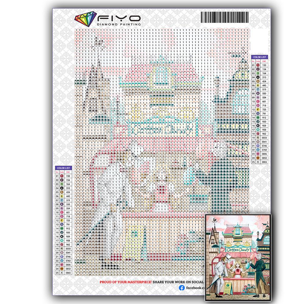 Diamond Painting Kit Maiden Girl 5D DIY Diamond Embroidery Portrait Pictures of Rhinestones Mosaic Decoration