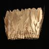 Golden Feather Goose Feather Cloth Edge Cloth Belt Diy Jewelry Accessories Home Decoration Clothing Accessories About 2 Meters 1 Piece