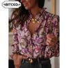 Women's Fashion Casual Long Sleeve V-Neck Blouses & Shirts