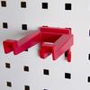Set of 5 Versatile Plastic Pegboard Hooks for Tool Storage and Wall Organization Workshop Storage Supplies