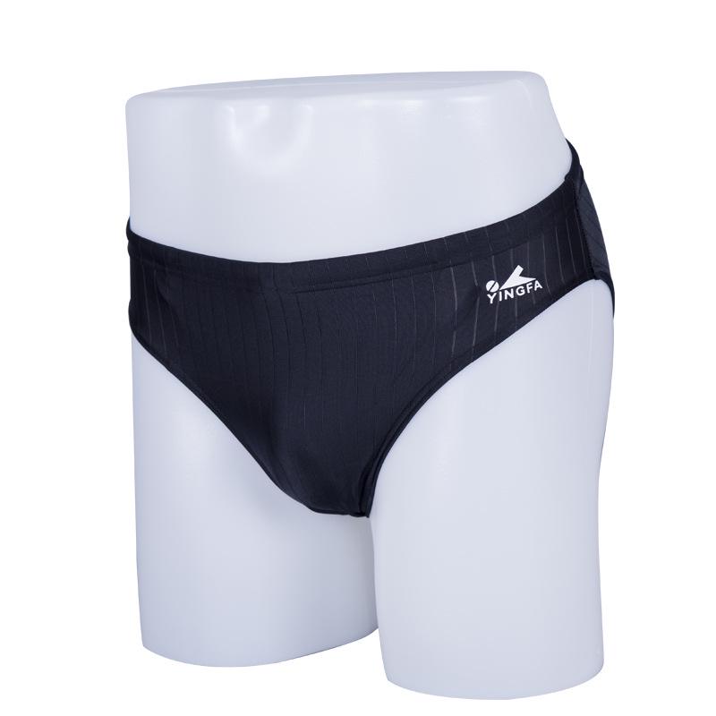 

Yingfa Y9202 Мужские быстросохнущие плавки-треугольники: Дышащая, водонепроницаемая тренировочная одежда L чёрный