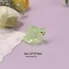 Luminous Cartoon Snail Mini Car Ornament with Moss and Resin for DIY Micro Landscapes