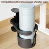 Desk Cup Holder Rotating Clip On Bottle Organizer Storage Rack for Coffee Drink Mugs Water Bottles