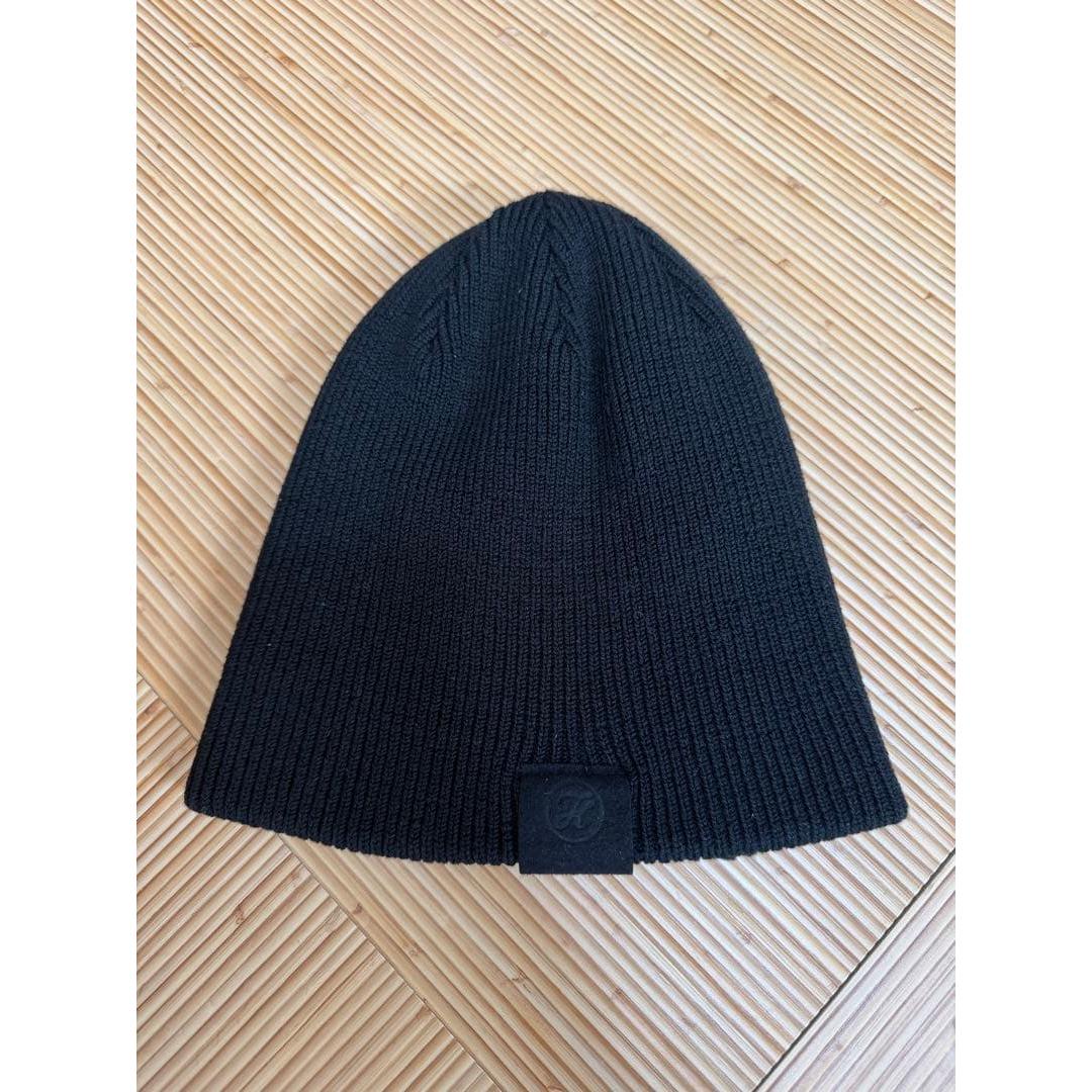 Used KIJIMA TAKAYUKI Beanie Knit Hat Black