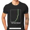 To The Moon Classic Wallstreetbets Aktienoptionshandel T-Shirt Klassisch Grafik Große Größe T-Shirt Großer Verkauf Herren - Herren Sommer ...