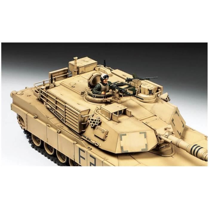 Model - TAMIYA - M1A2 Abrams - Jedna barva - Plast - 1/48