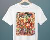 Two Dancers with Fans, Georg Tappert Painting, Unisex T-Shirt, Art T-Shirt, Expressionism, Gift for Her, Gift for Him, Art Lover Gift