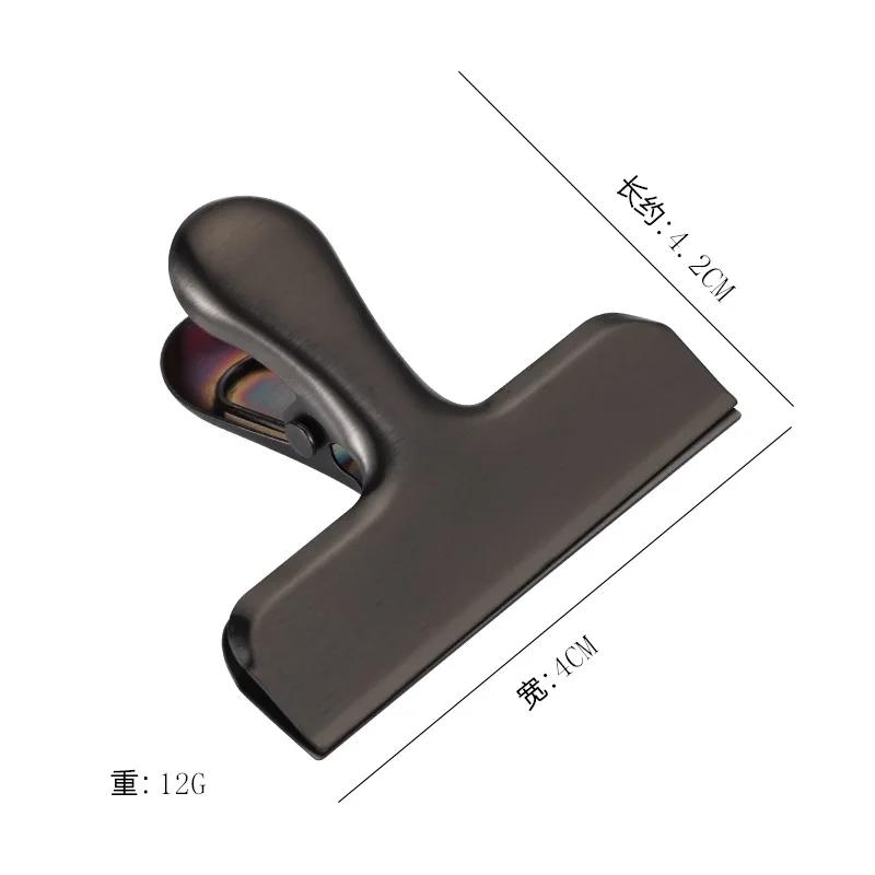 Klipsy do paczek z chipsami ze stali nierdzewnej Klips do żywności i przekąsek do domu i kuchni ze stali nierdzewnej Odporny na wilgoć Domowe gadżety kuchenne Przedmiot