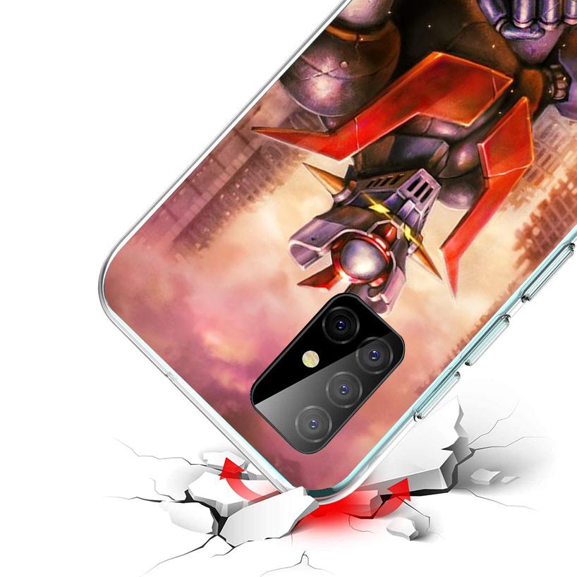 Manga Mazinger Z Anime Phone Case For Samsung Galaxy A52 A32 A22 A12 A51 A31 A50S A30S A20S A10S Note 20 Ultra 10 Plus S10 A72 A