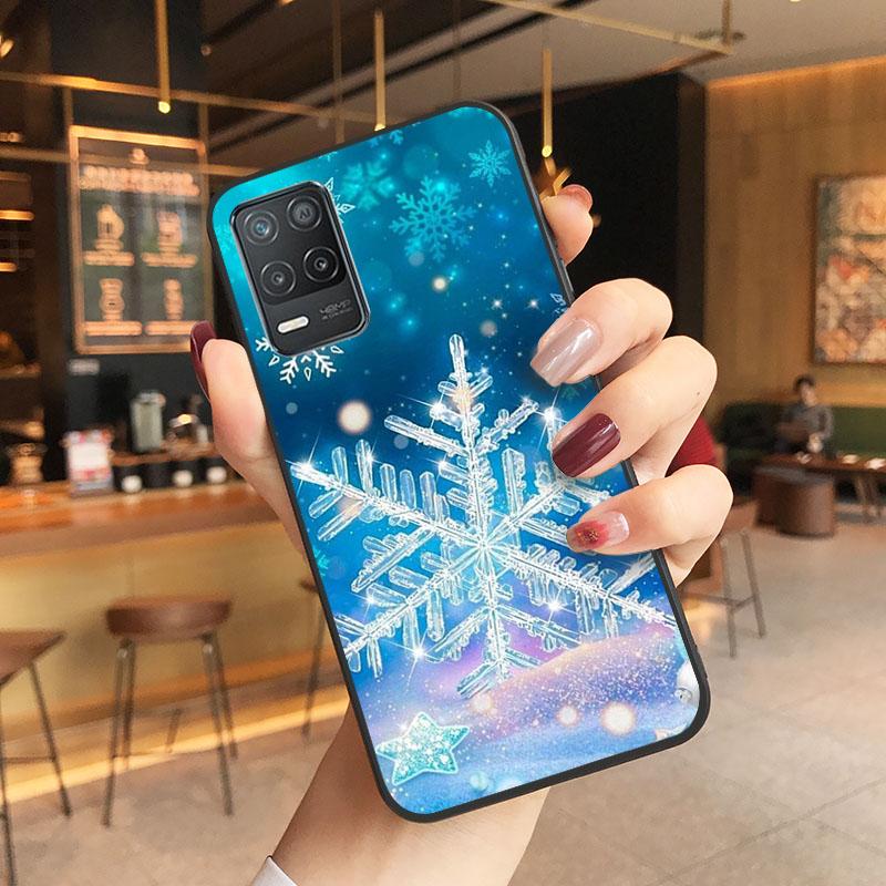 Snowflake Winter Phone Case For iPhone Samsung Galaxy Redmi Xiaomi Oppo OnePlus Note S A 7 8 9 10 11 12 13 14 20 21 22 23 53 54 Pro Max Plus Ultra