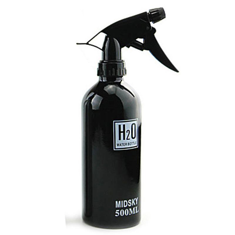 300ml500ml Spray Bottle Refillable Mist Bottle Dispenser Hairdressing Empty Bottle Aluminum Salon Water Can