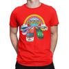 Red Titipo And Friends Unisex WoUnisexs T Shirt Tayos Cartoon Humor Tees Short Sleeve Crewneck TShirts 100 Cotton Summer Clothes