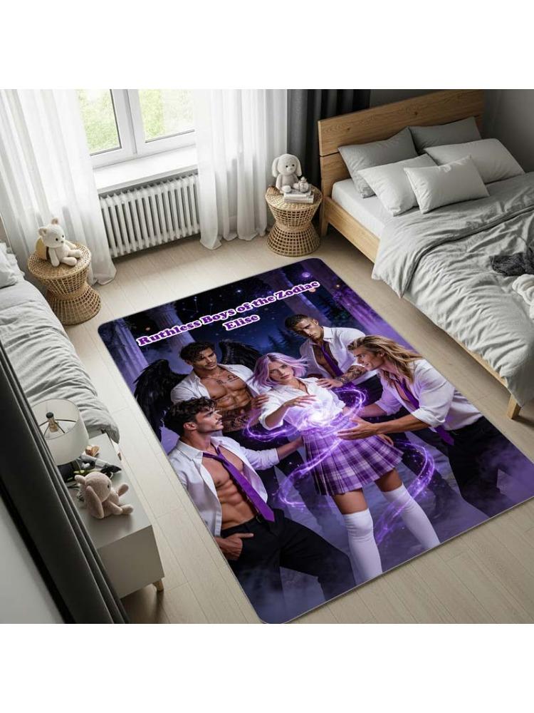 

Ruthless Boys of The Zodiac Carpet, Vampires, Horror,Halloween,Bedroom Rug, Doormat,Living Room Rug, Bedside Carpet,Chair Mat 60x90cm