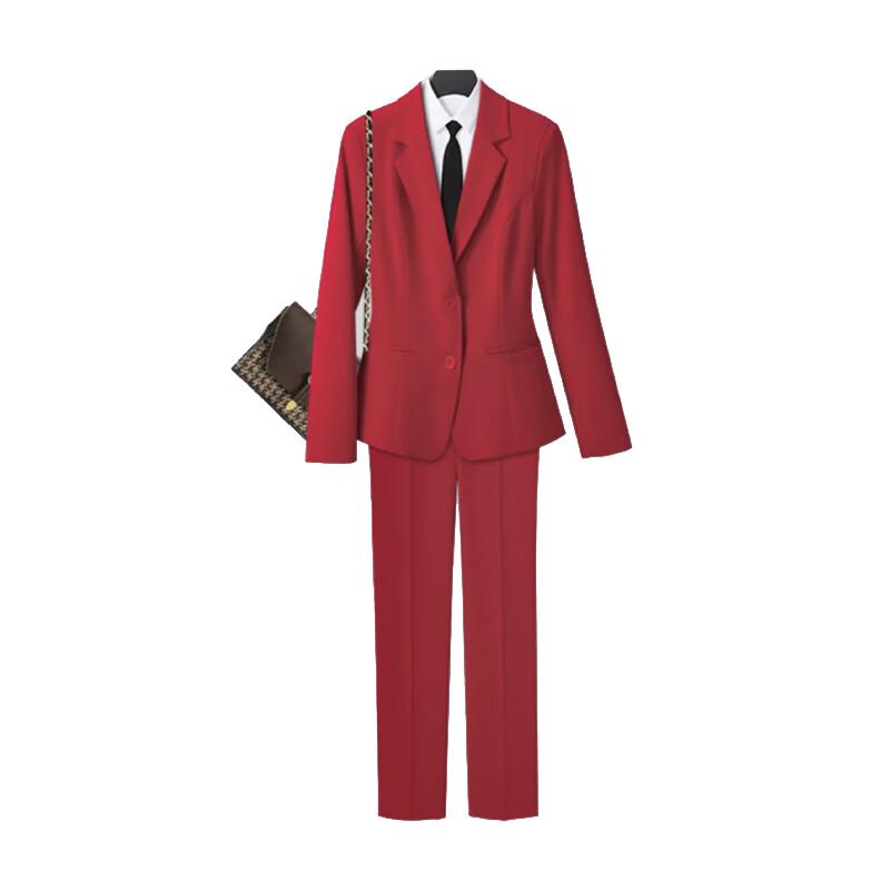 Женский приталенный деловой костюм Qisu M