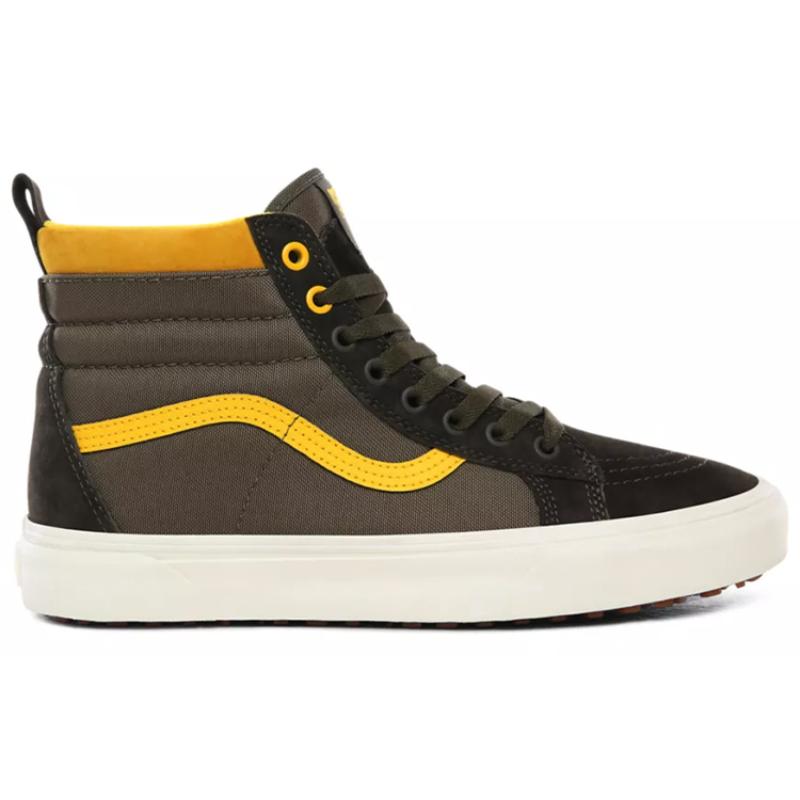 Vans SK8 Hi Mte Brown/Yellow Vans VN0A4BV72UO