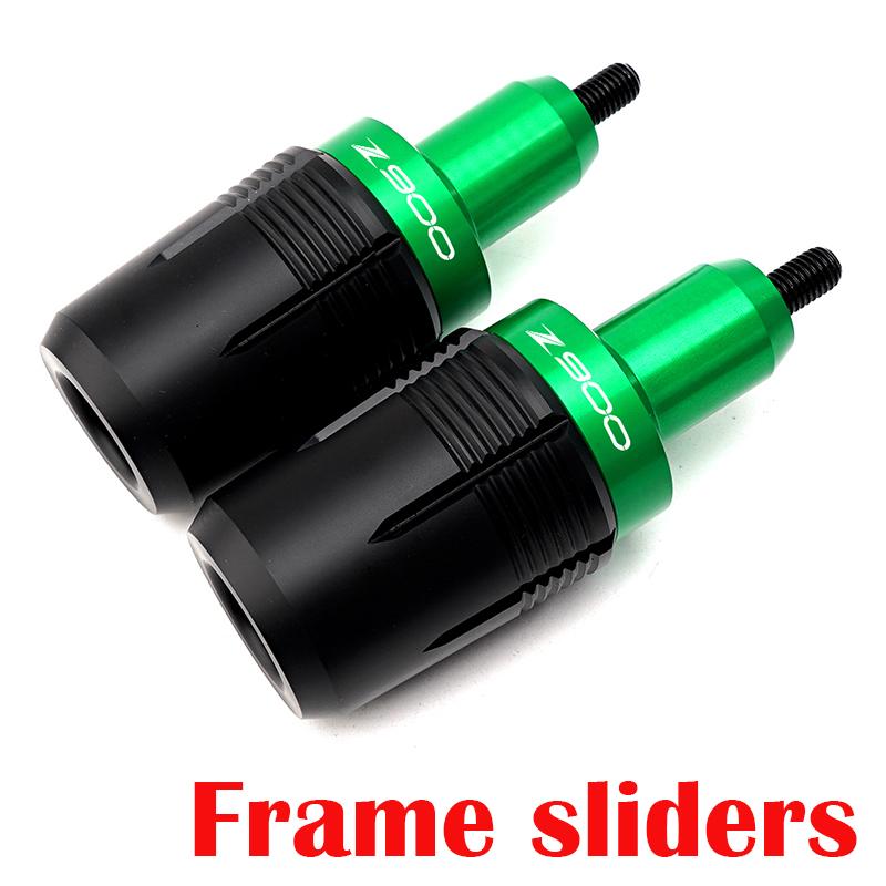 Apărător de accident de evacuare din aluminiu pentru motocicletă pentru Kawasaki Z 900 Z900 RS 2017-2022 Glisoare pentru cadru Motor în cădere