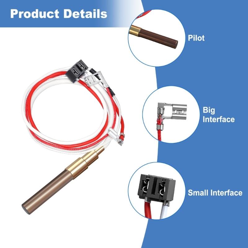 Durable Water Heater Thermopile 100112328 for Reliable Ignition and Consistent Performances