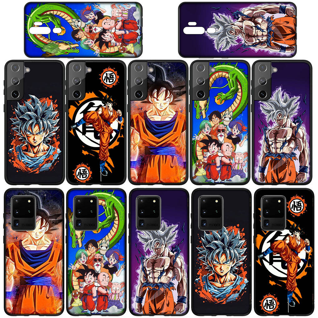 for Samsung Galaxy S25 S24 S23 S22 Ultra FE Plus A17 A37 A57 A56 A55 A06 A16 A15 A36 A26 A35 A05 A25 A54 A34 Phone Case Dragon Ball Goku Super Cover