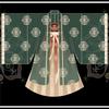 Chinese Tang Dynasty Style HE ZI Dress Hanfu Women's Suit Embroidered Daily Suit