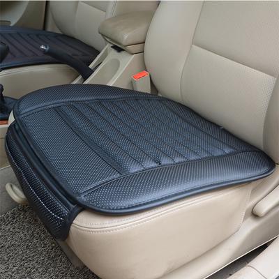 Breathable PU Leather Bamboo Charcoal Car Interior Seat Cover Cushion Pad for Auto Supplies Office