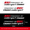 Motorsport Badge Vinyl Sticker Side Door Body Styling Graphics for Mazda CX-30 CX-5 CX-50 Car Exterior Decoration