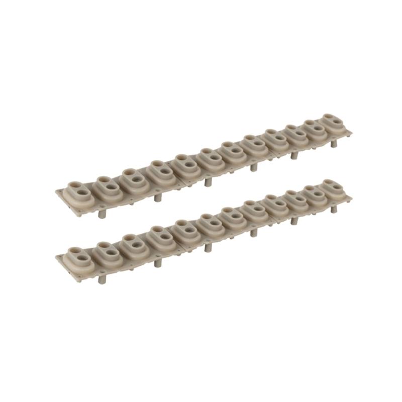 Pack of Professional Silicone Pads Designs for Electronic Keyboard Key Repair Offering Durability Easy Installation