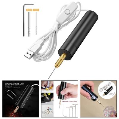 Mini Elektrisches USB-Bohrwerkzeug Gravurstiftwerkzeugfarbe