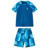 ASK JUNIOR Boys' Short-Sleeve Two-Piece Swimsuit