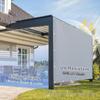 Straight Edge Waterproof Sun Shade Sail Gazebo – 98% UV Block with Stainless Steel Eyelets
