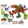 Insect Building Block Assembly Toy Deformed Fingertip Dragon Lizard Dinosaur Mechanical Punk Educational Puzzle Animal Model CH