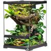 Glass Terrarium 20x20x30cm Waterproof Bottom For Reptiles Amphibians