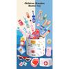 Wooden Pretend Play Doctor Set Educational Toys for Kids Simulation Medicine Chest Kit Dentist Nurse Games Medical Toys for Girl