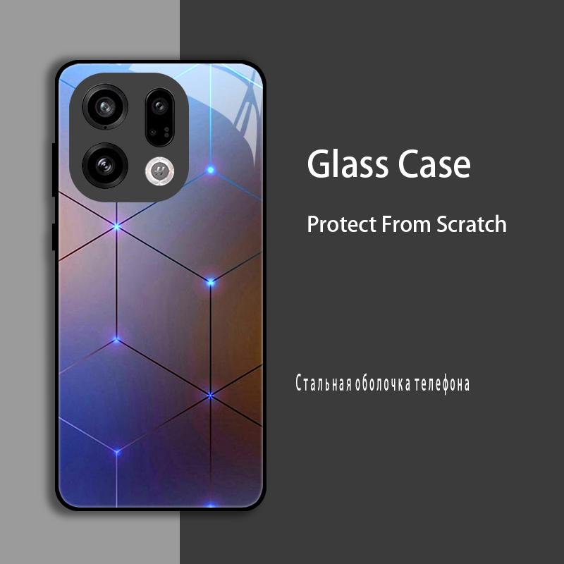 For OPPO Find X9 X 9 Pro Case Cover Tempered Glass Case Hard Shockproof Coque Bumper For OPPO Find X8S X8 Ultra Protect Case