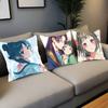 Maomao Anime The Apothecary Diaries Pillow Case Square Pillow Bedroom Sofa Leisure Comfort Cushion Car Home Decoration