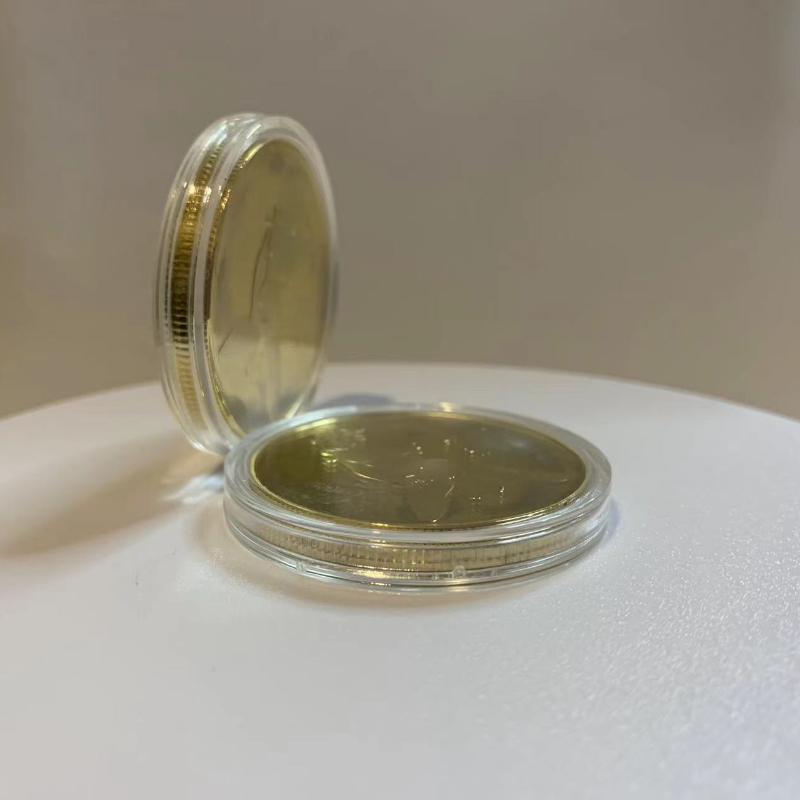 1PC Russian Sexy Girl Collection Gold Plated Commemorative Coin