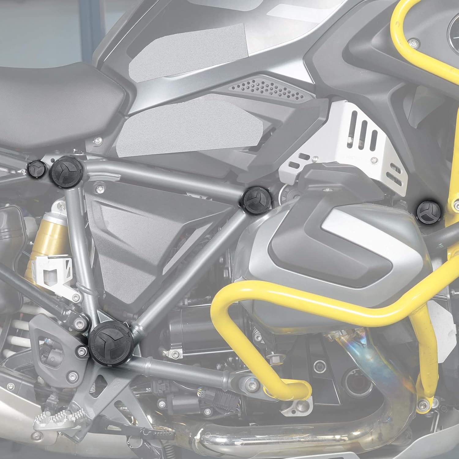 

11 шт. Заглушки для отверстий в раме мотоцикла Совместимы с BMW R1250 GS/Adventure, R1200 GS LC 2013-2018, R1200 GS LC Adv 2014 2015 2016 2017 2018