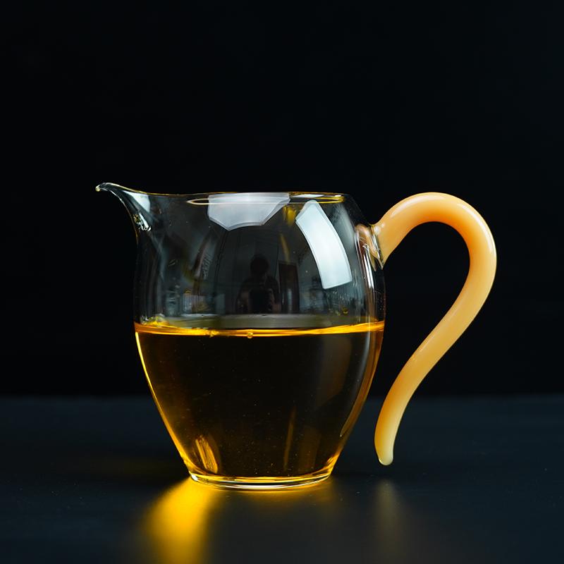 Qingyan Heat-Resistant High Borosilicate Glass Tea Set Cup
