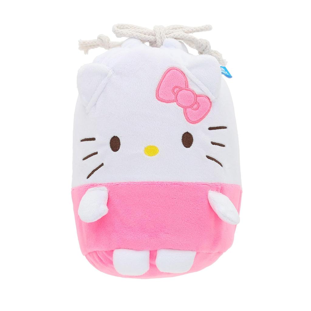 Marushin Sanrio Hello Kitty Mascot Drawstring 70cm H x 100cm Winter Product 3245011700 Blanket, Fluffy, Approx. W, Cute, Fluffy, Stylish, Warmer,