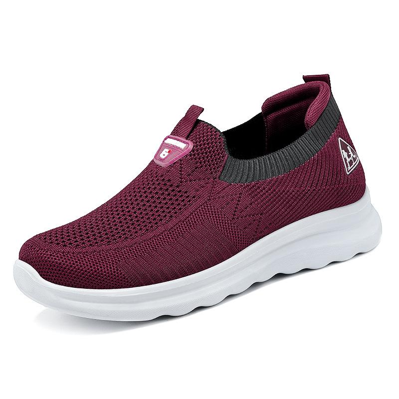 

Летняя сетчатая мужская и женская обувь легкие кроссовки мужская модная повседневная обувь для ходьбы дышащие мужские мокасины без застежек Zapatillas Hombre 44 фиолетовый
