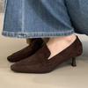Fashion Eilyken Elegant Pointed Toe Women Pumps Fashion Thin Low Heels Shoes Street Style Party Prom Dress Zapatos De Mujer