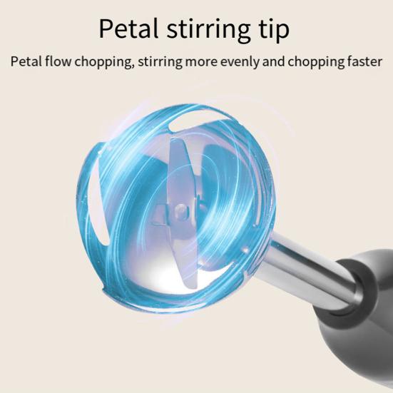 Batidora eléctrica de mano con hoja de acero inoxidable, velocidad ajustable, enchufe europeo, 220V, Kit de picadora de carne eléctrica