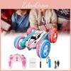 Stunt Remote Control Car Light Wheel Swing Arm Double Sided Tumbling Child Toy