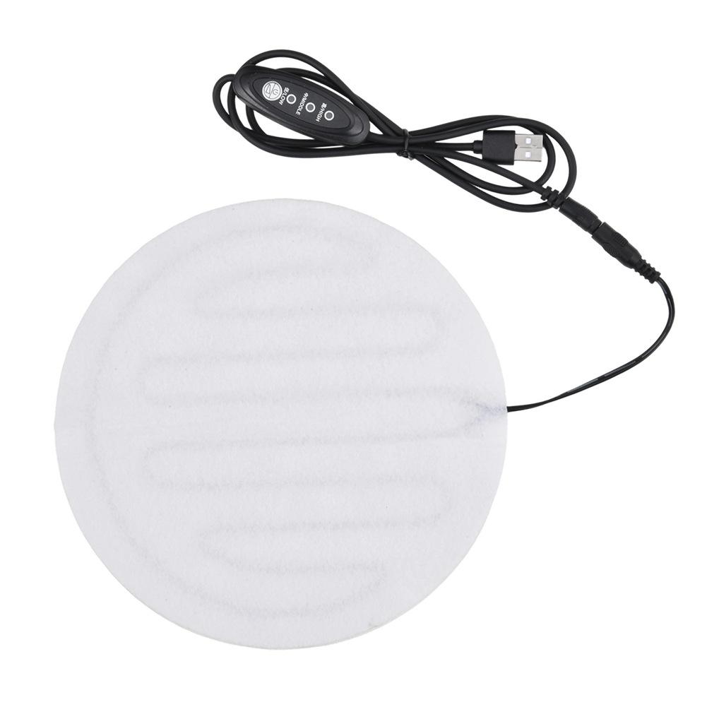 1pc USB Electric Heating Pad Three-Level Temperature Control For Keeping Clothes And Pets Warm 5V Pet Supplies