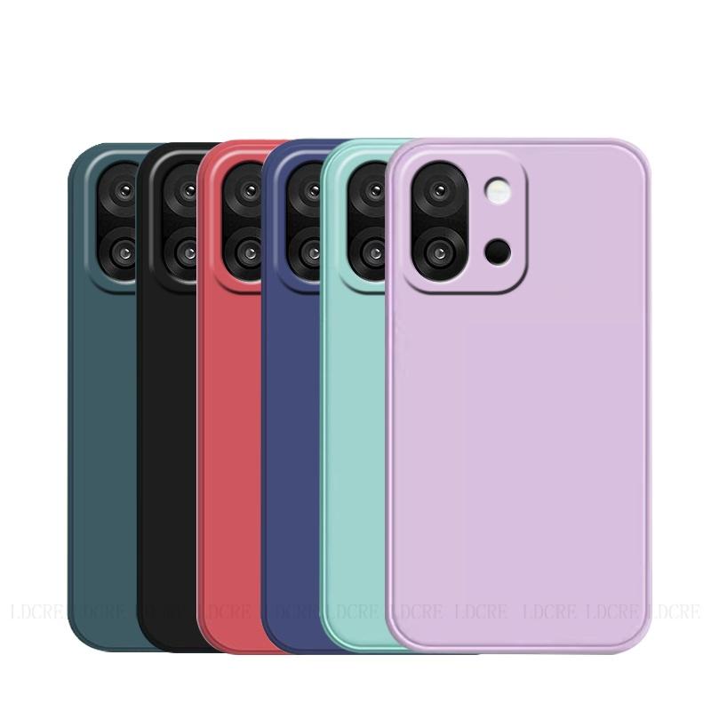 For Oneplus 13T Case Cover Oneplus 13T Capas Original Phone Bumper Liquid Silicone Shockproof Soft TPU Case Oneplus 13T Fundas